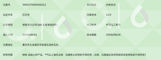 重庆华卓农副产品