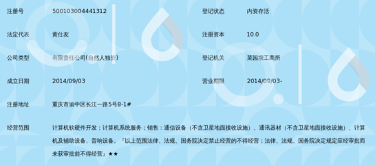 重庆雷犀信息技术有限责任公司